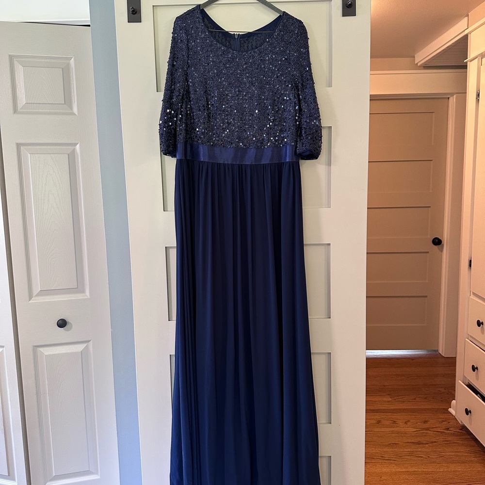 Ever Pretty Navy Sequin Dress
